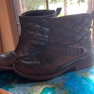 Lucky brand brown ankle boots 9.5 Medium